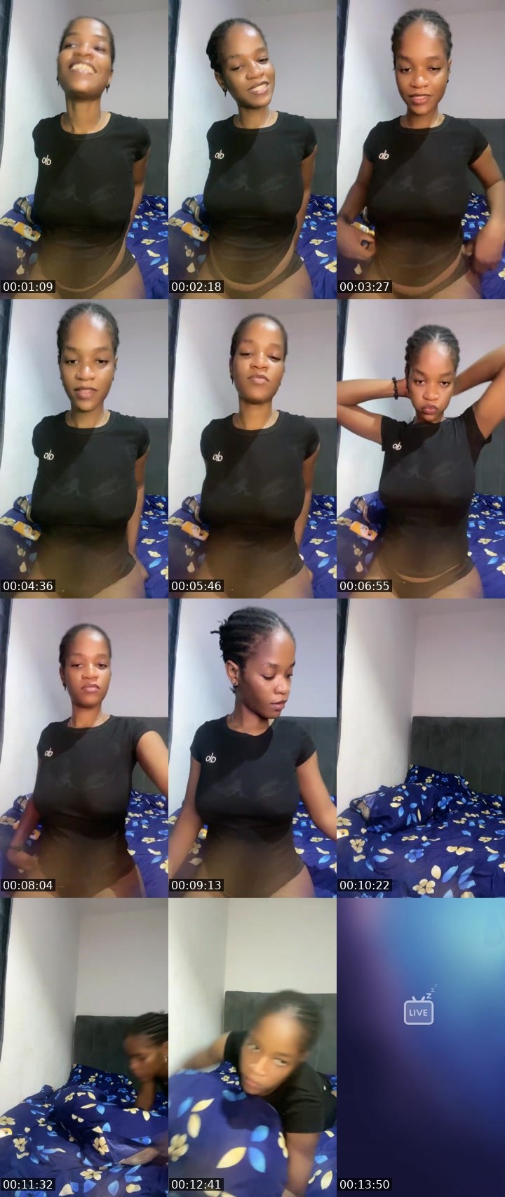 Contact-sheet preview of 35kDripbella💧🌹's BuzzCast recording