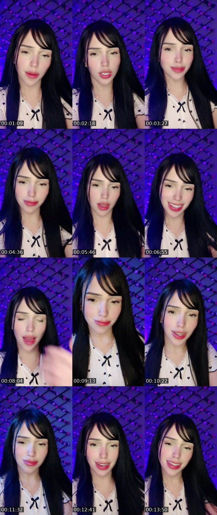 Contact-sheet preview of T͠✰︎A🧿🌷Sᵃᵏᵘʳᵃ✨'s BuzzCast recording