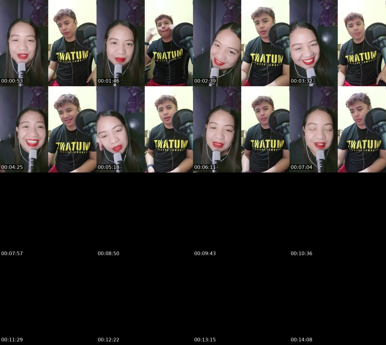 Contact-sheet preview of -★_Lei_azTeeg_★-'s BuzzCast recording