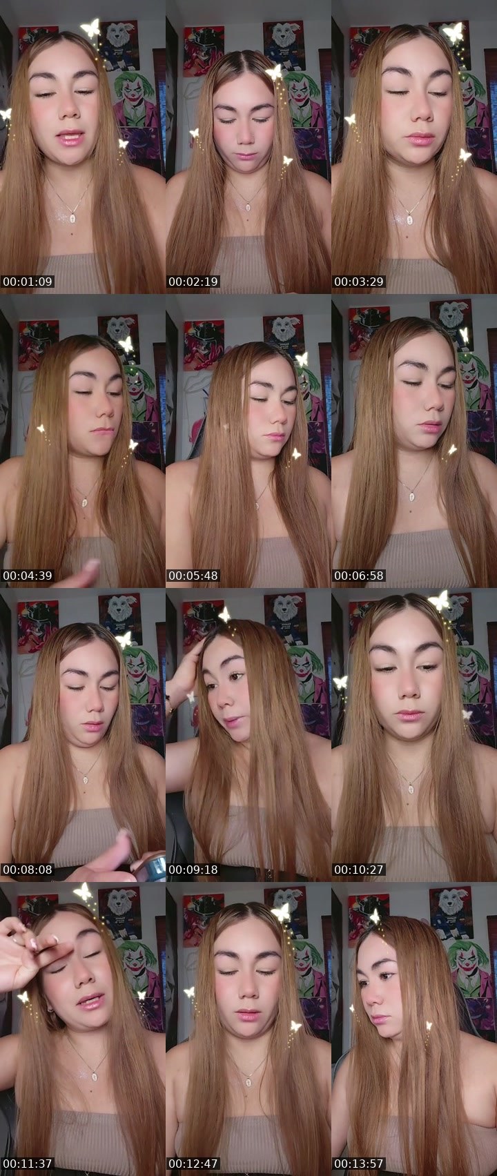 Contact-sheet preview of 💝𝓔☆𝓐Candy150k😈's BuzzCast recording