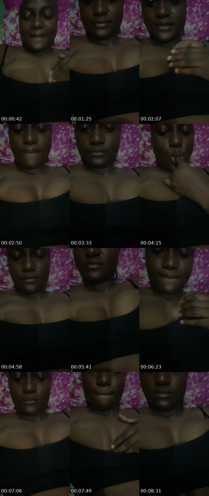 Contact-sheet preview of bigbaby ❤️👅's BuzzCast recording