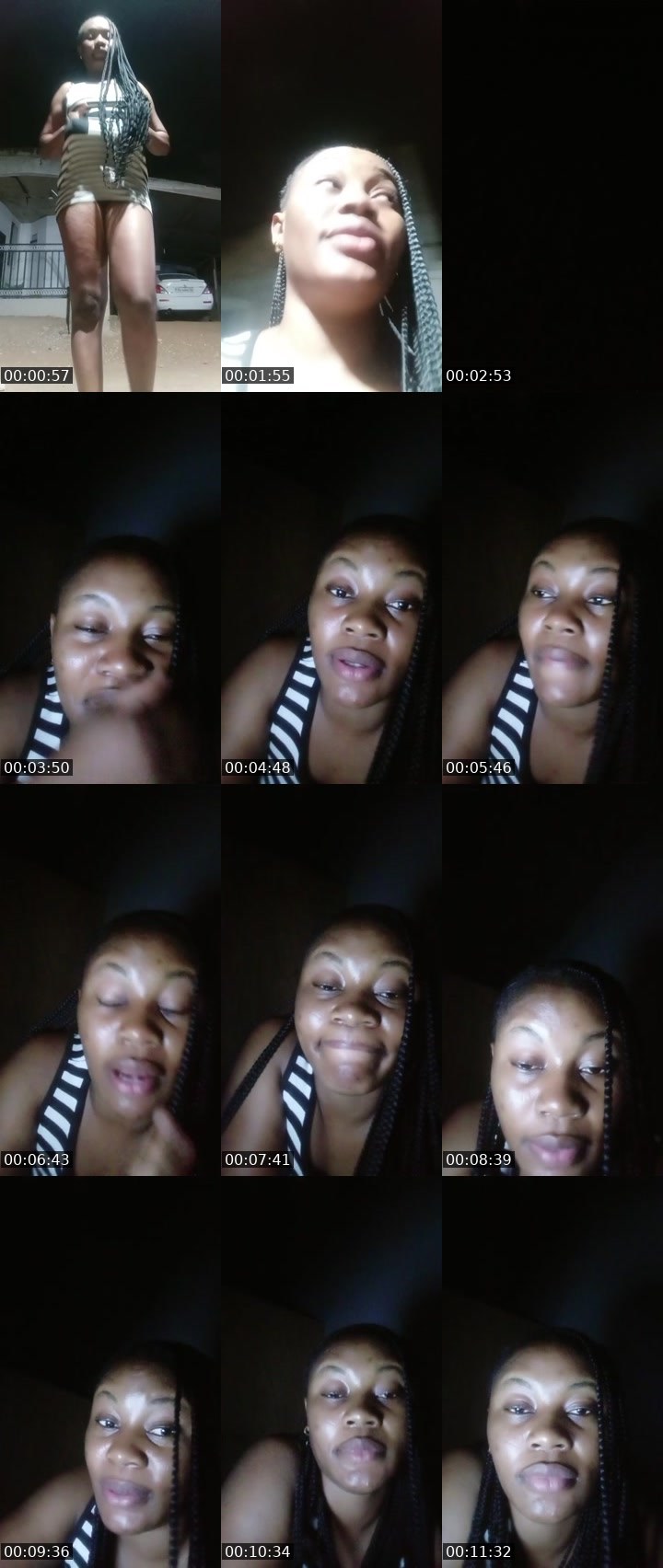 Contact-sheet preview of finegirl1's BuzzCast recording