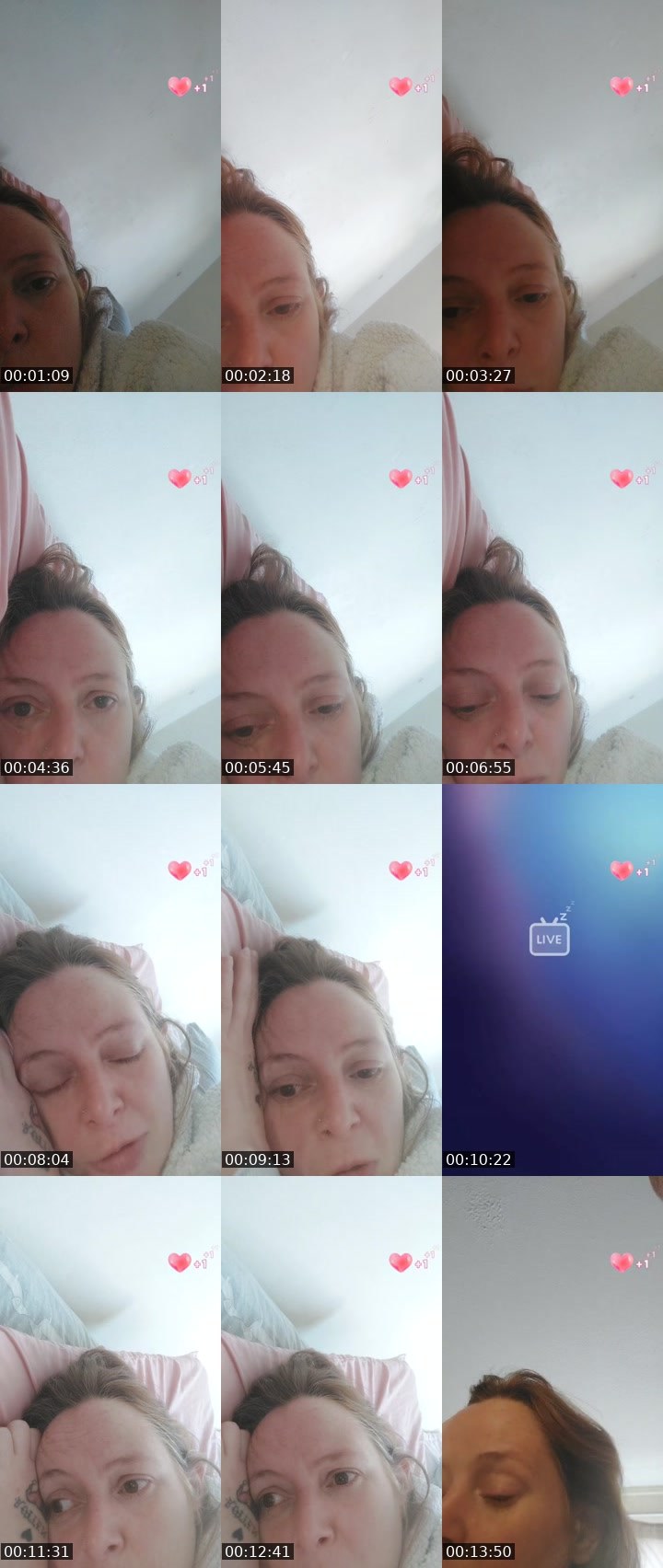 Contact-sheet preview of REGGIE ❤️ 💖 💜's BuzzCast recording