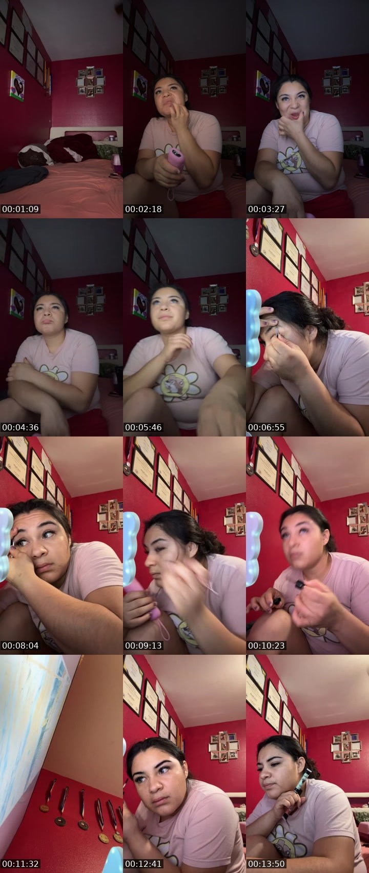 Contact-sheet preview of ❤️Isamara❤️'s BuzzCast recording