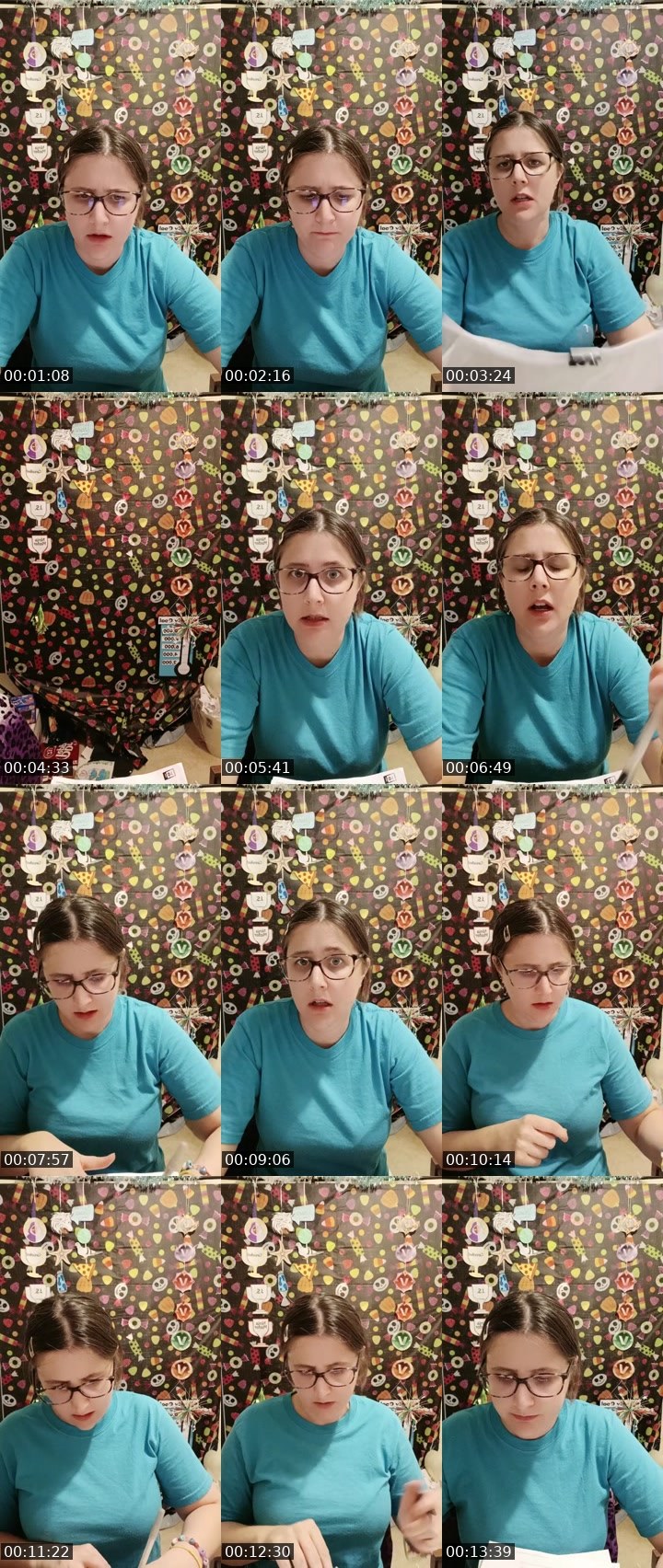Contact-sheet preview of Miss Karen ൠ's BuzzCast recording