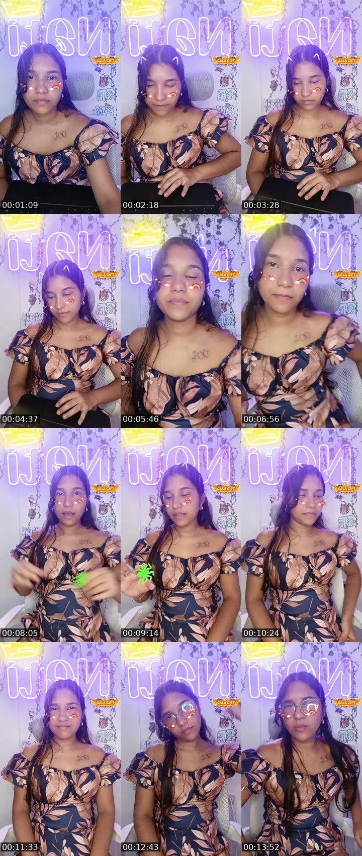 Contact-sheet preview of ↟Ꮆℓ↡Natiᴰʳᵃᶠᵃ's BuzzCast recording