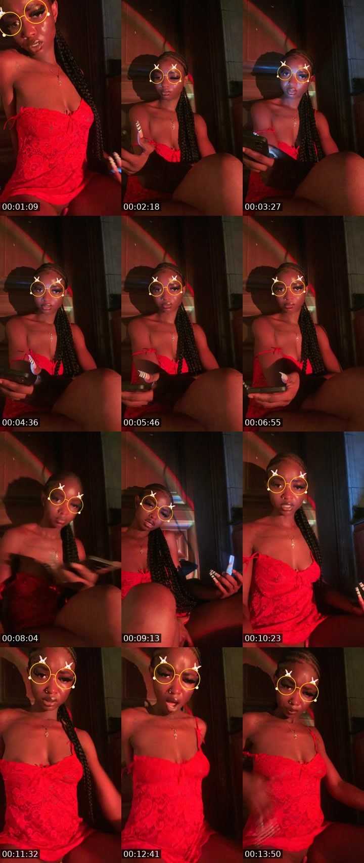 Contact-sheet preview of 🌸Pucci cat🌼🌹's BuzzCast recording