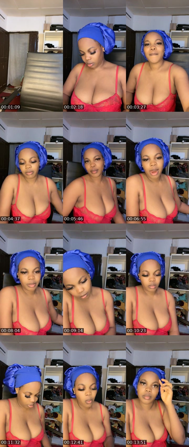 Contact-sheet preview of 69k🎯👸Clasycham❤️'s BuzzCast recording