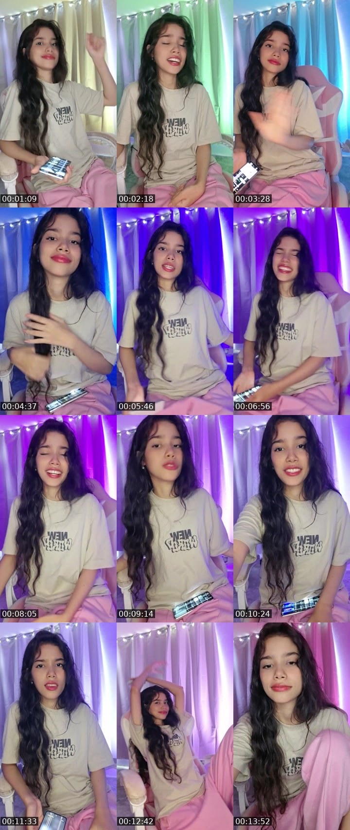 Contact-sheet preview of ³⁰ᵏ🌷sᴍɪʟɪɴɢ🐯᩺𓏲's BuzzCast recording