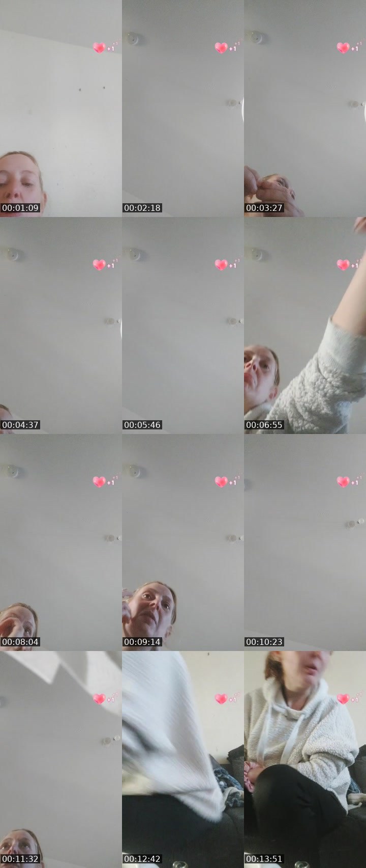Contact-sheet preview of REGGIE ❤️ 💖 💜's BuzzCast recording