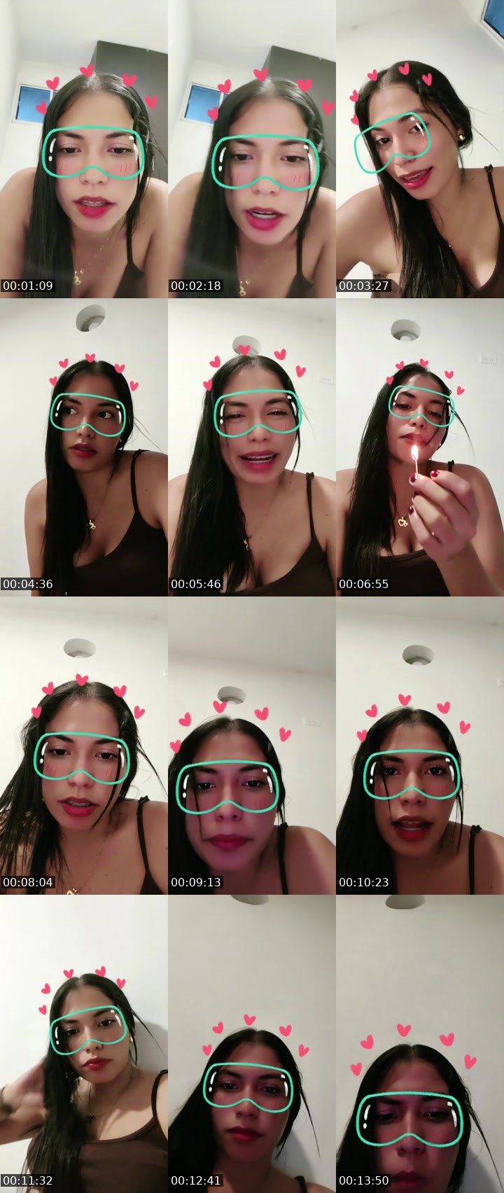 Contact-sheet preview of ↟Ꮆℓ↡•HermosaDnonic's BuzzCast recording