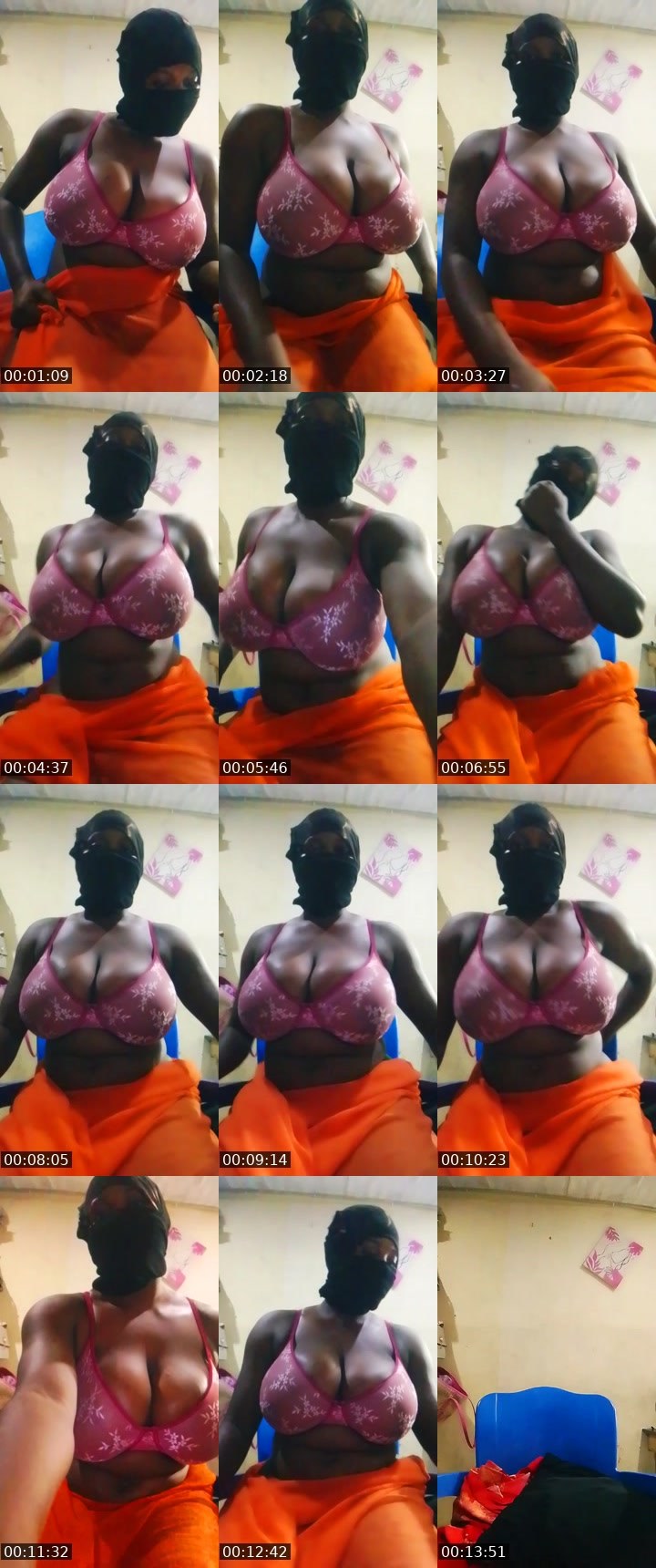 Contact-sheet preview of sexy Ninja's BuzzCast recording