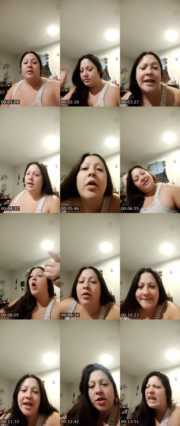Contact-sheet preview of Caroline420's BuzzCast recording