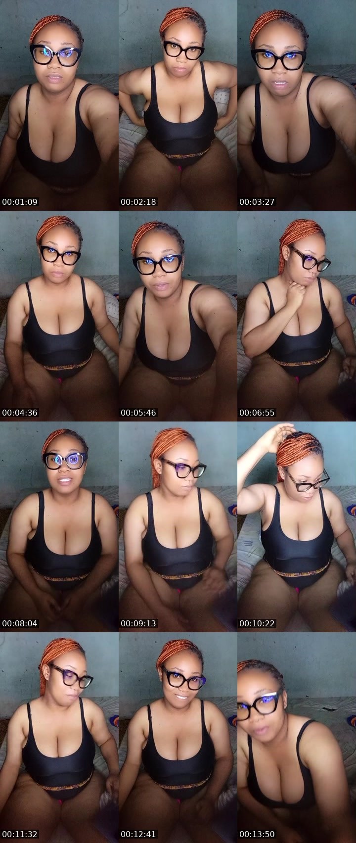 Contact-sheet preview of W*T🌹MISTRESS🌲💰's BuzzCast recording