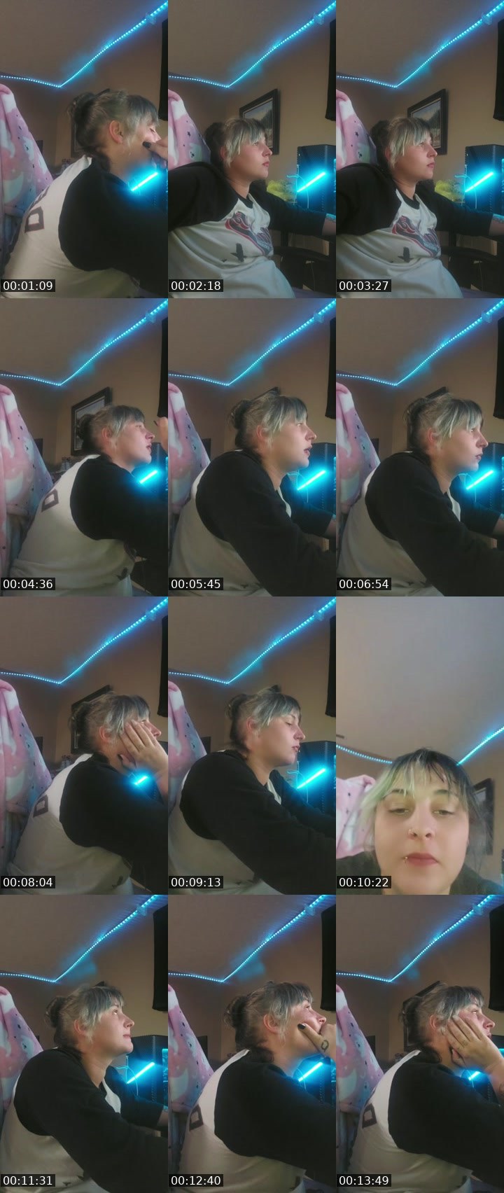 Contact-sheet preview of 𝖁@𝖁y𝕮a𝙺es99's BuzzCast recording
