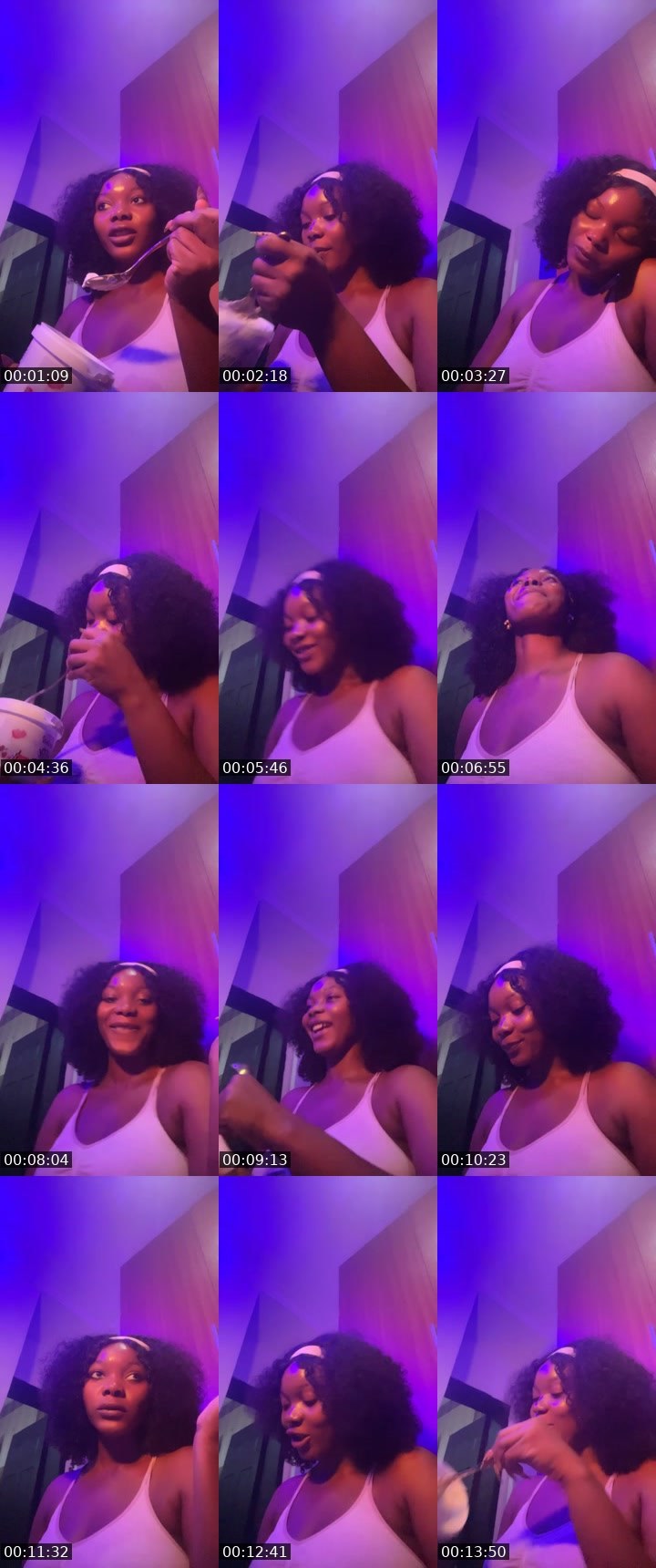 Contact-sheet preview of PleasantFox🦊's BuzzCast recording
