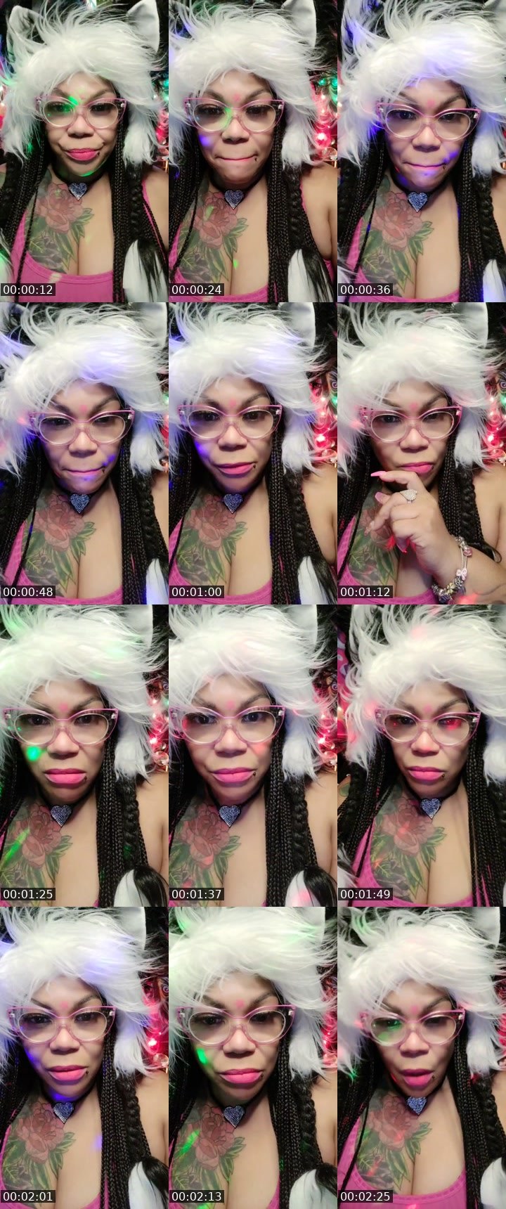 Contact-sheet preview of K FOX's BuzzCast recording
