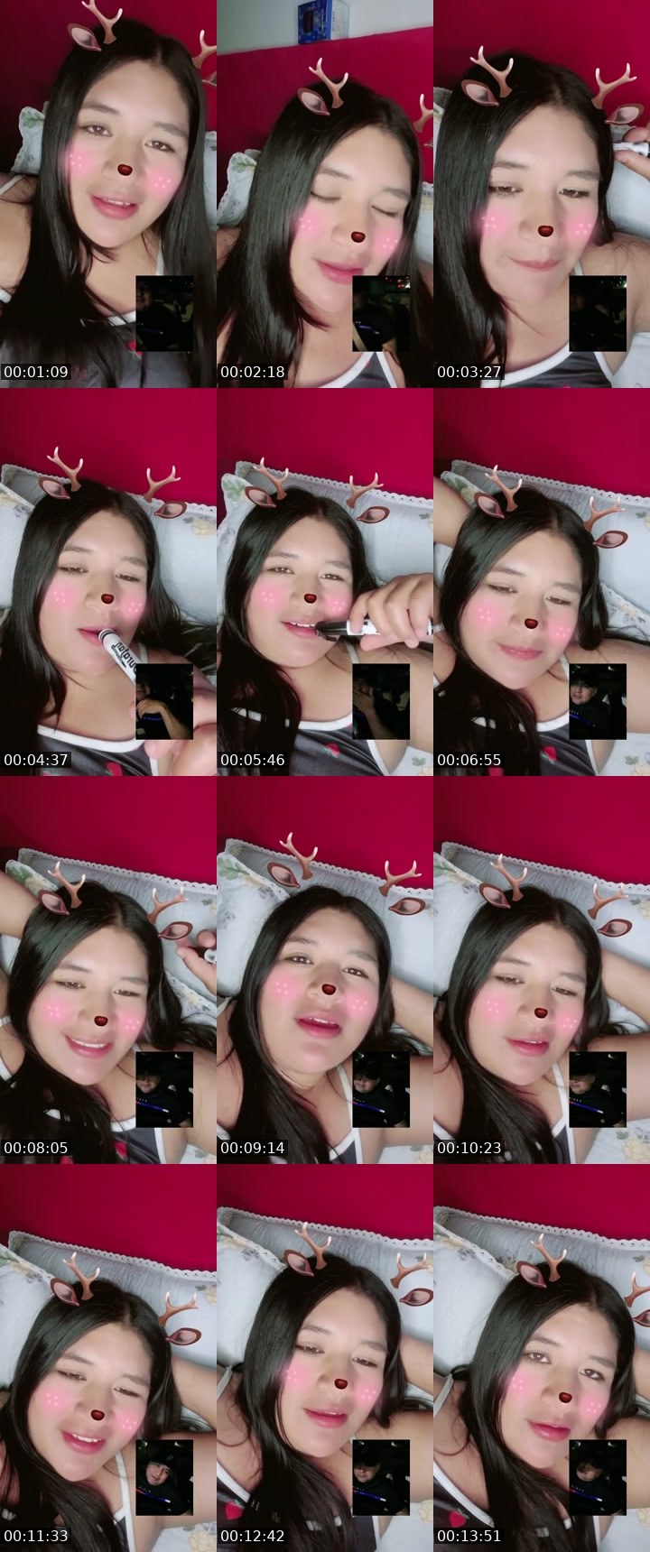 Contact-sheet preview of 𝓔𝓐🦅♥️DIANAA🐹🦗's BuzzCast recording