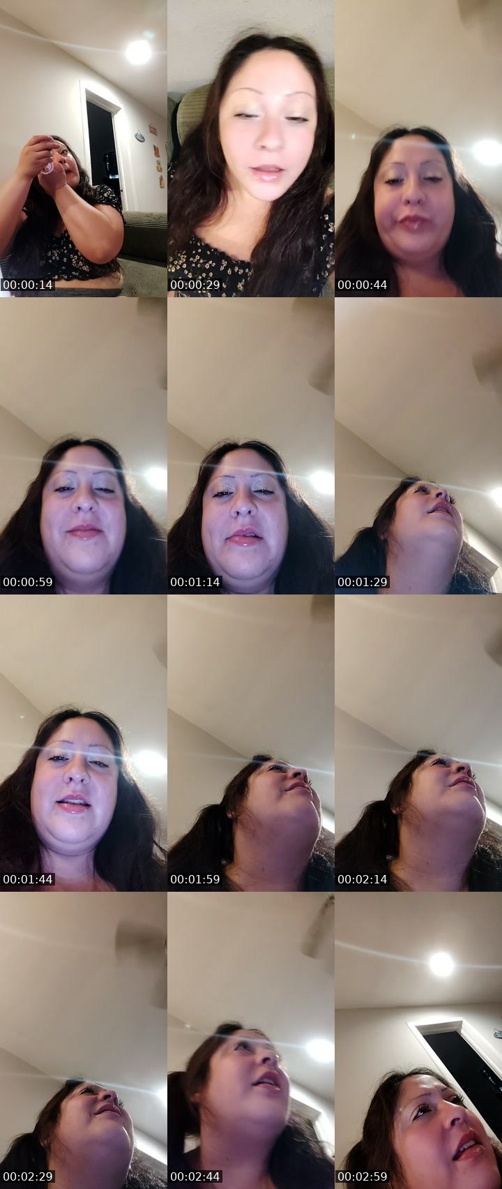 Contact-sheet preview of Caroline420's BuzzCast recording