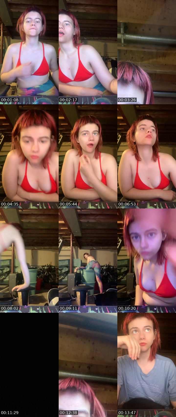 Contact-sheet preview of Everythingwoman's BuzzCast recording