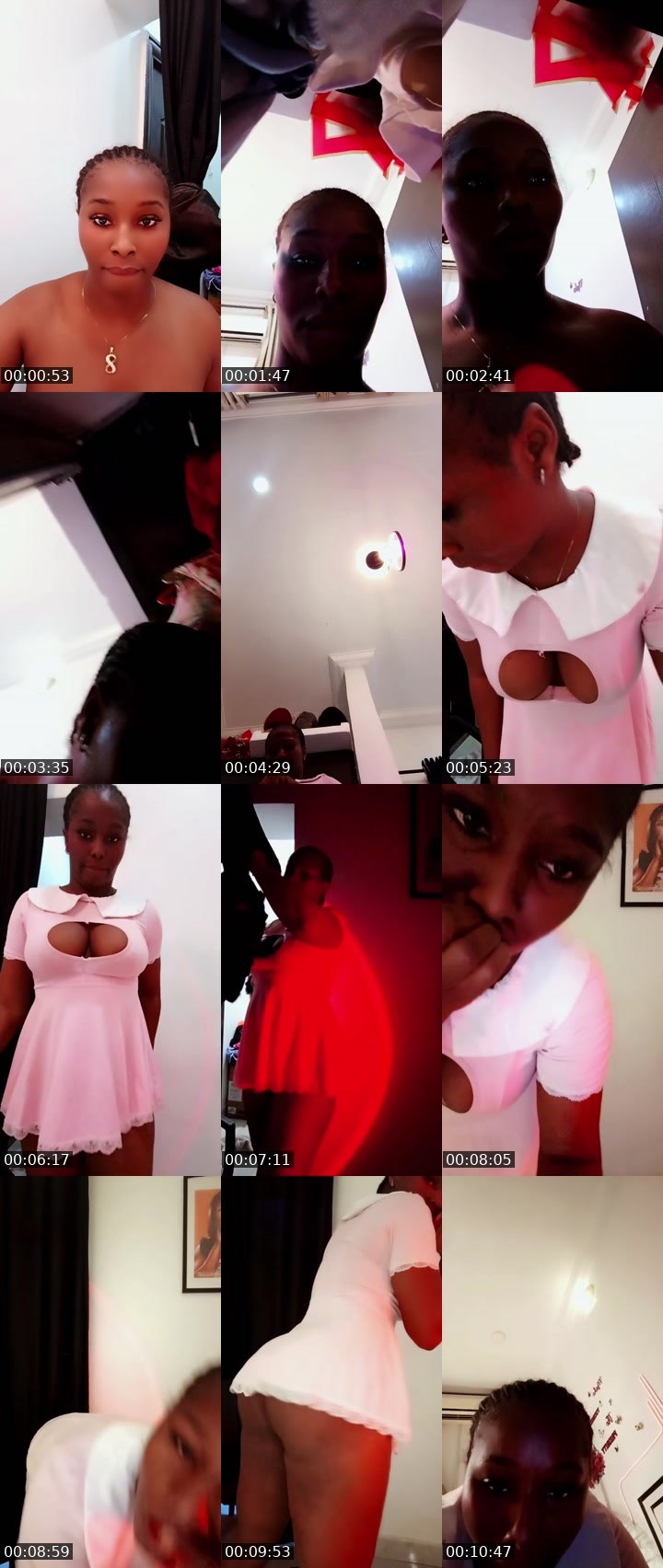 Contact-sheet preview of 🔞SWEETSINNER's BuzzCast recording