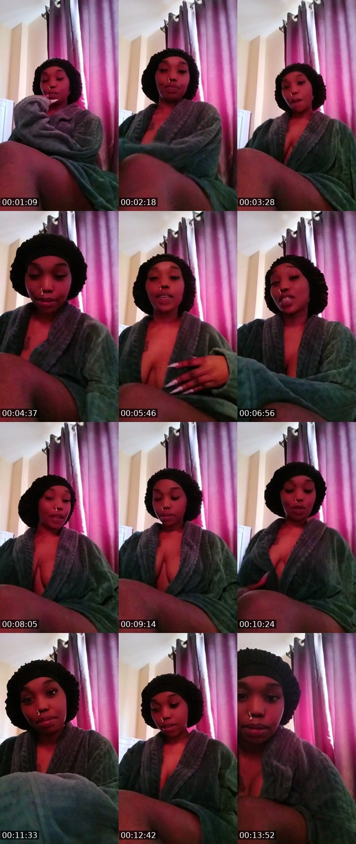 Contact-sheet preview of chloe klein's BuzzCast recording