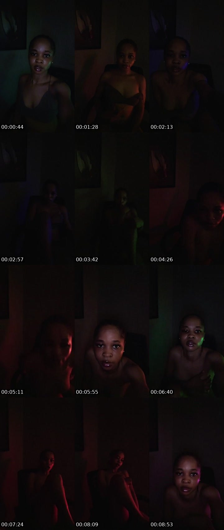 Contact-sheet preview of Zee Baby🫦's BuzzCast recording