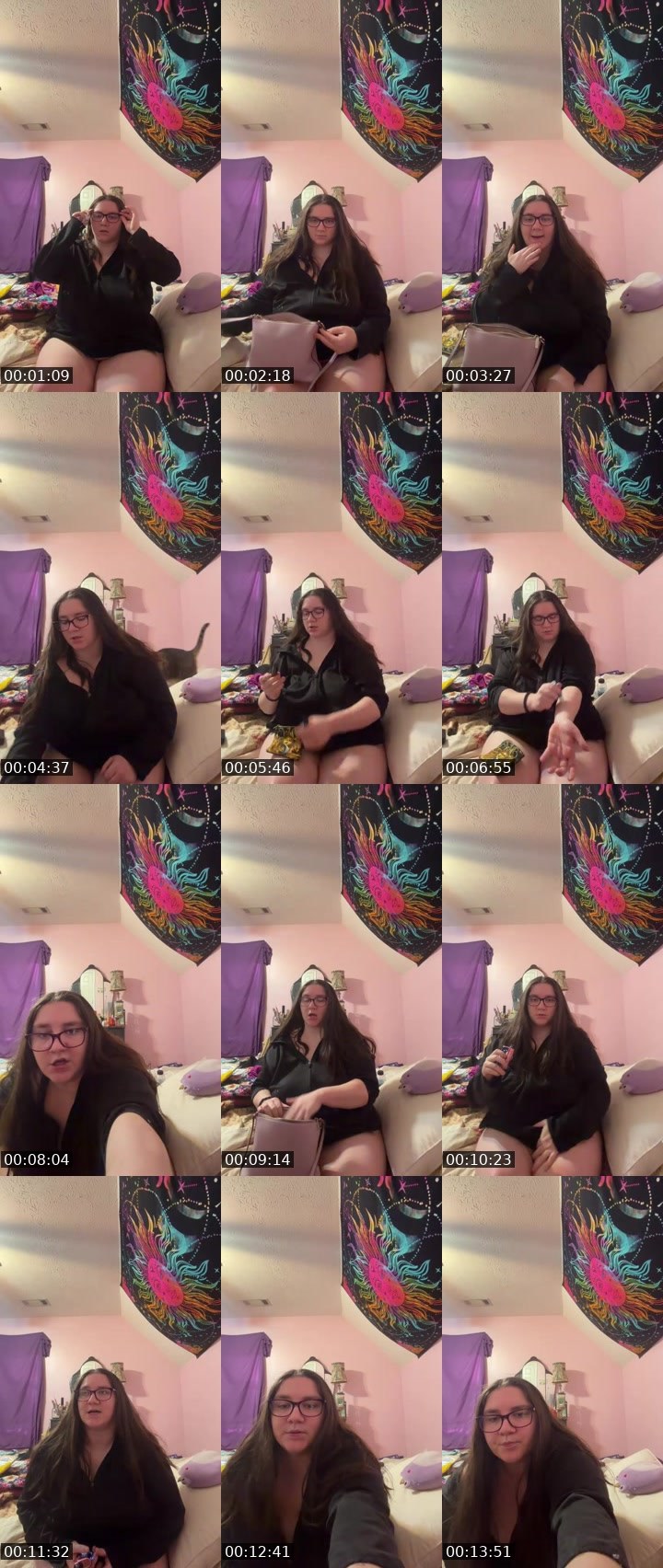 Contact-sheet preview of katherine33's BuzzCast recording