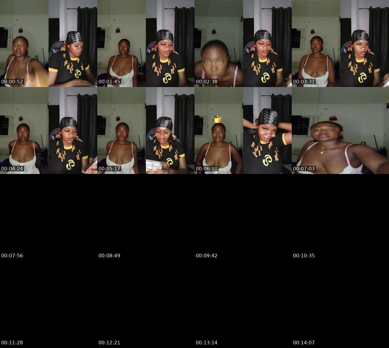 Contact-sheet preview of 2⁸k😭🙏Ojonimi's BuzzCast recording