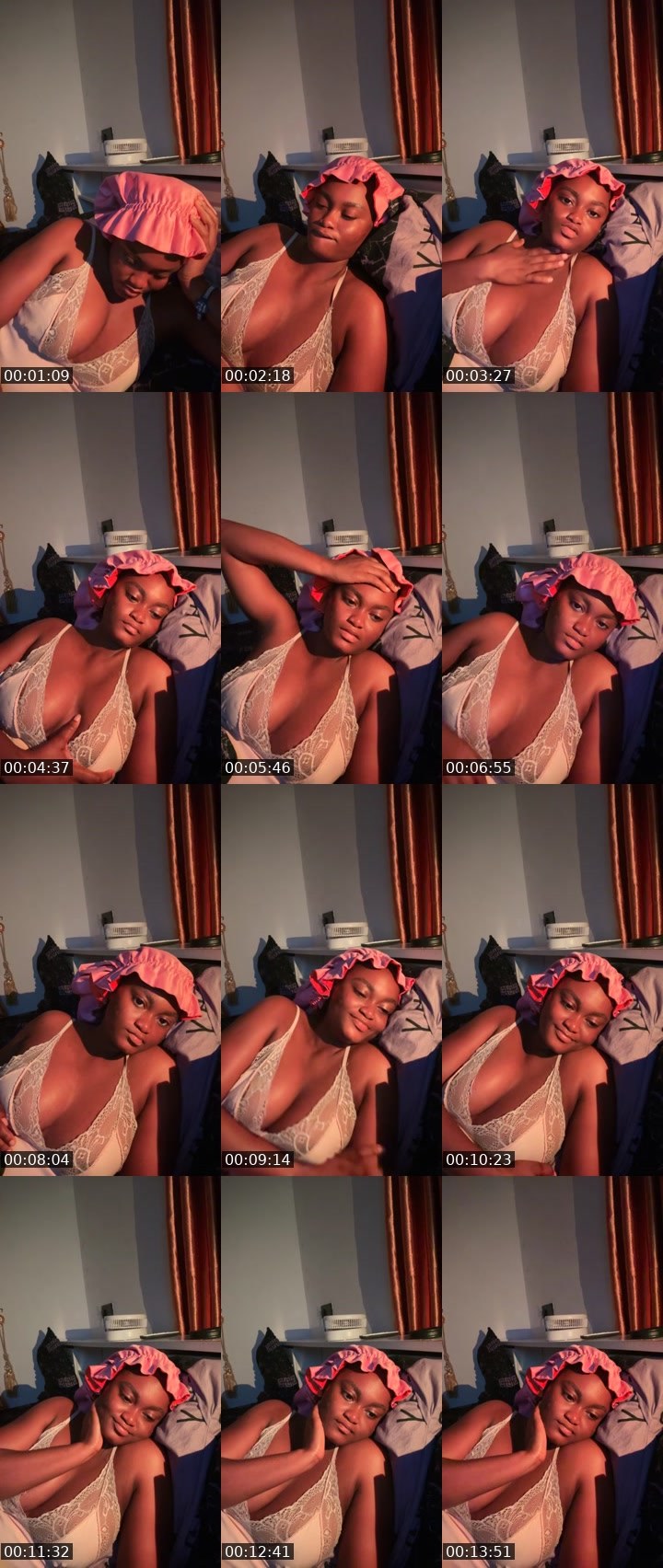 Contact-sheet preview of Sweetdiamond💎's BuzzCast recording