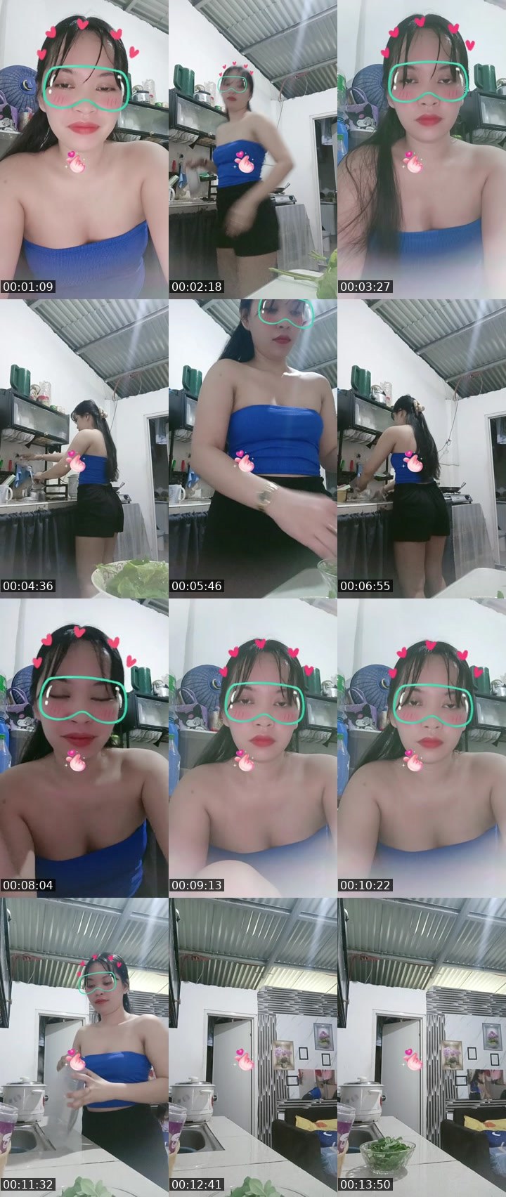 Contact-sheet preview of ⁸k🐻Ms.Red❌'s BuzzCast recording