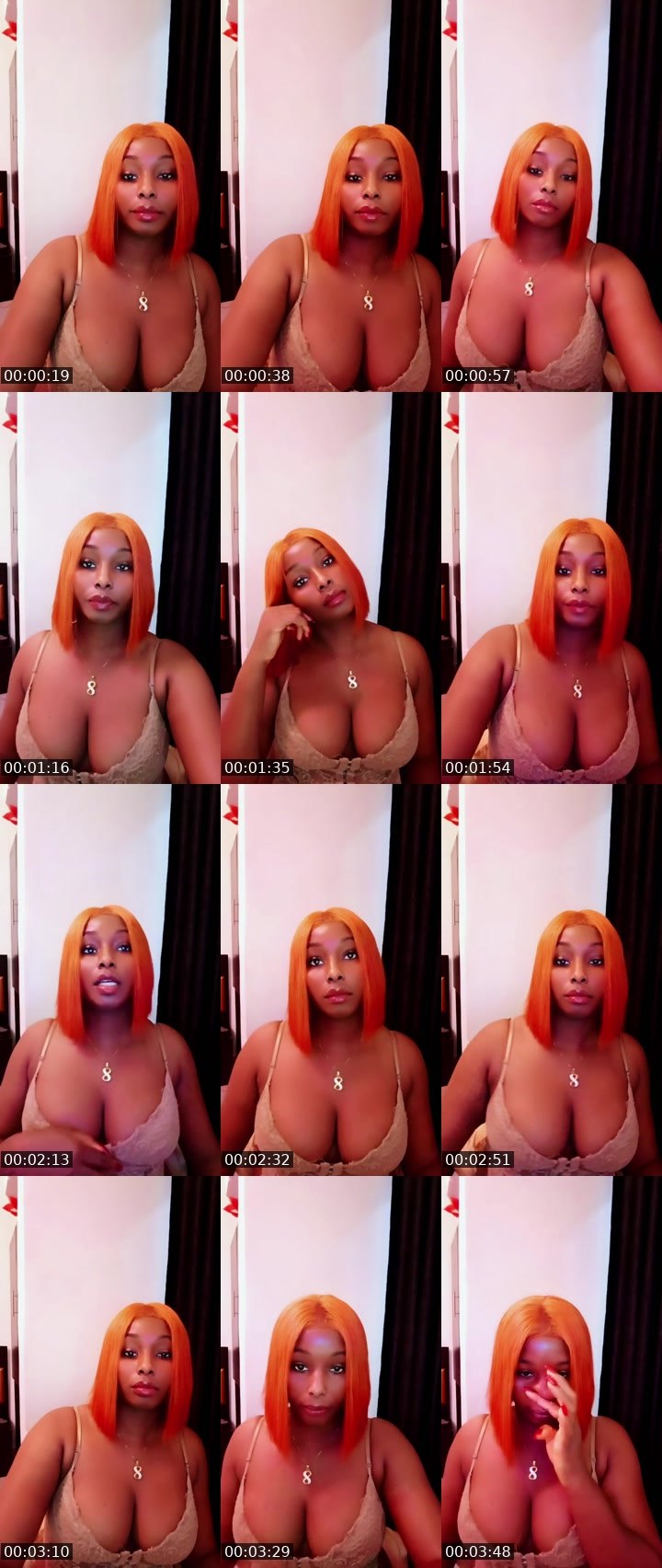 Contact-sheet preview of 🔞SWEETSINNER's BuzzCast recording