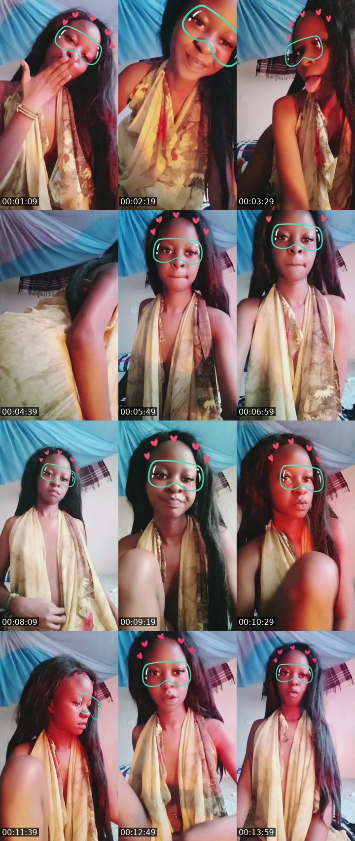 Contact-sheet preview of HBD 1M𝐒✨Bambii😈's BuzzCast recording