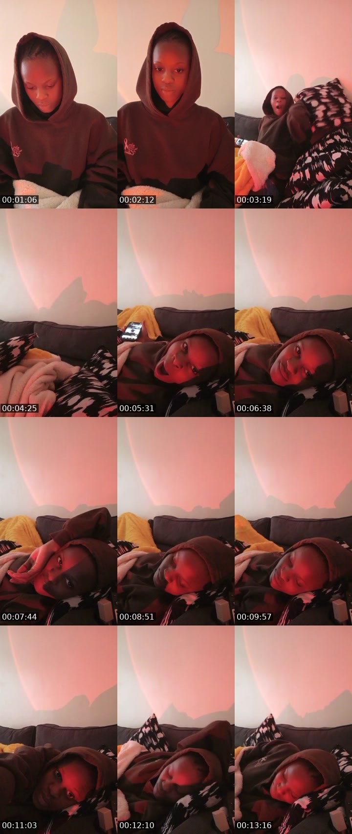 Contact-sheet preview of 🥇 Que-en🦋🥇's BuzzCast recording