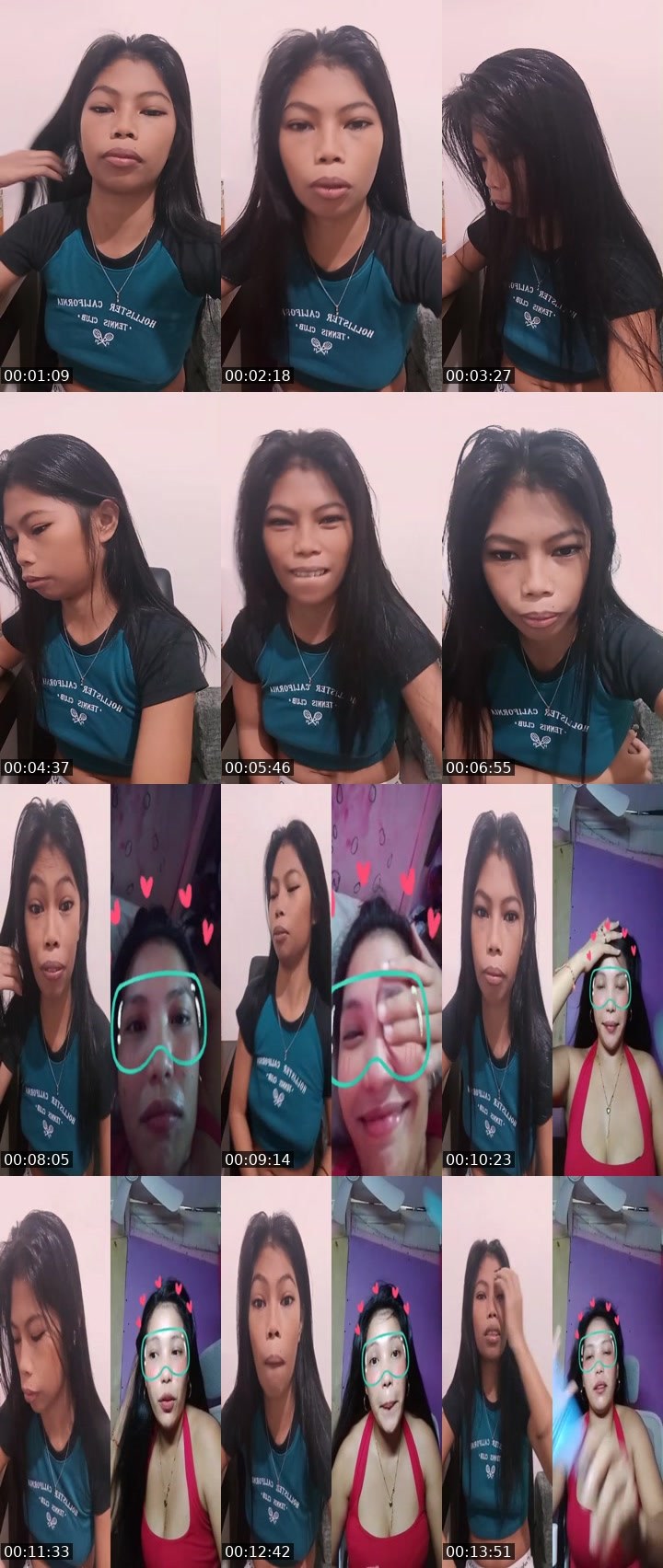 Contact-sheet preview of 😢Mamorena🥵's BuzzCast recording