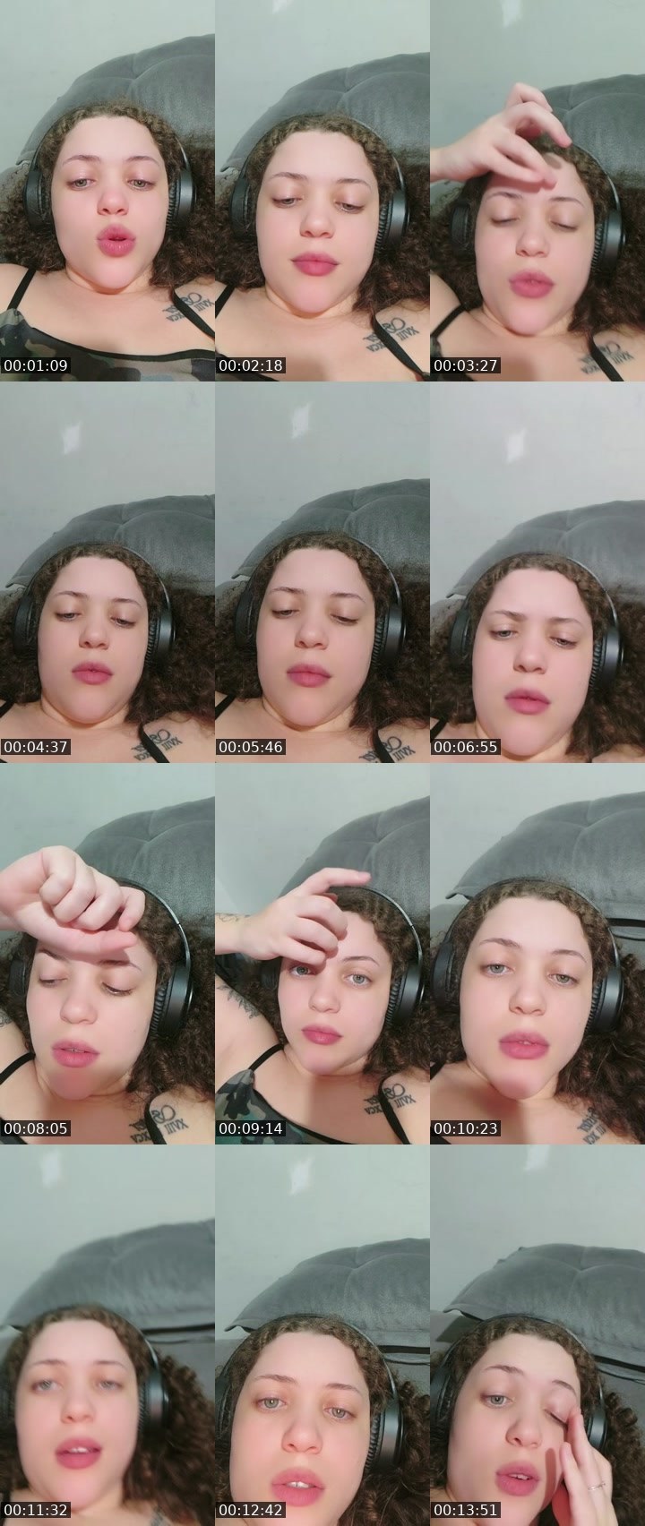 Contact-sheet preview of Evy❤️‍🔥's BuzzCast recording