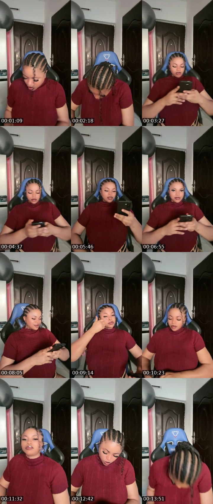 Contact-sheet preview of 💅🆑️🅰️ŠŞŶ🧊❄️'s BuzzCast recording