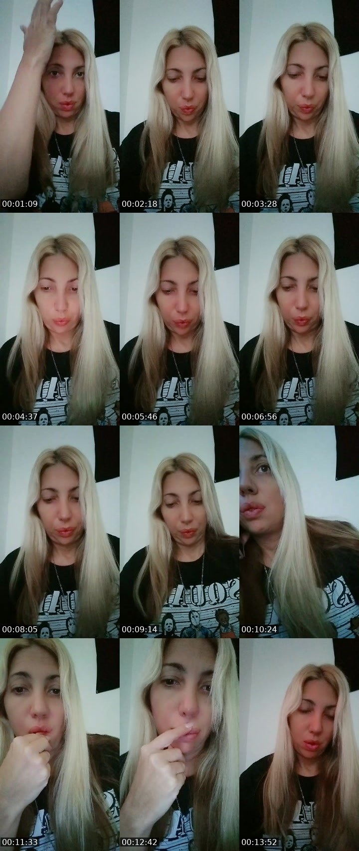Contact-sheet preview of Julieta_love🦄's BuzzCast recording