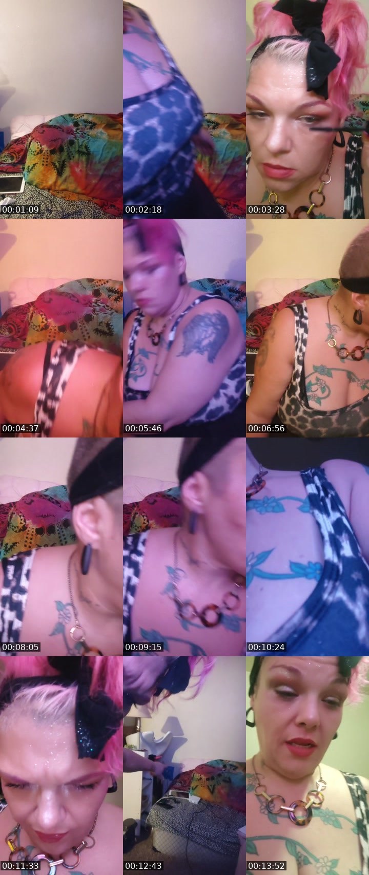 Contact-sheet preview of MthaFknPink's BuzzCast recording
