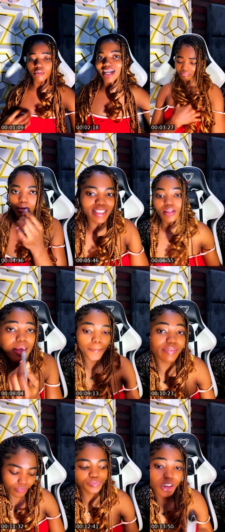 Contact-sheet preview of 👅Sᵉˣʸ𝕻𝖊𝖑𝖑a🐿️'s BuzzCast recording