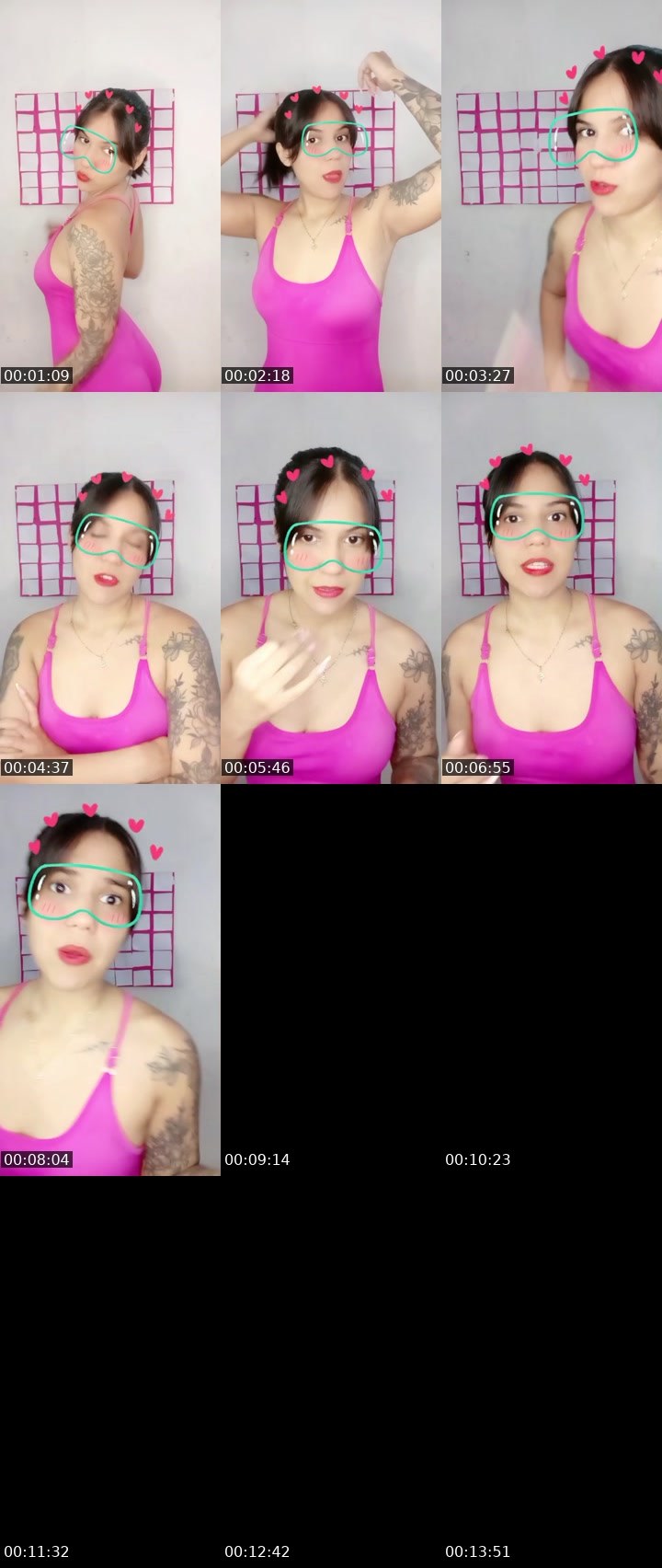 Contact-sheet preview of 𝓓🅖☁Cass💕's BuzzCast recording
