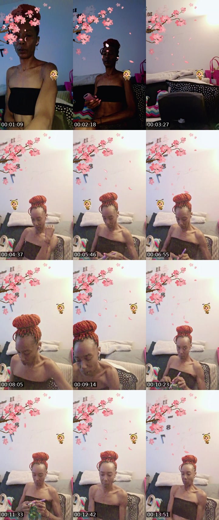 Contact-sheet preview of ☆☆Empr3$$Harl3Y☆☆'s BuzzCast recording