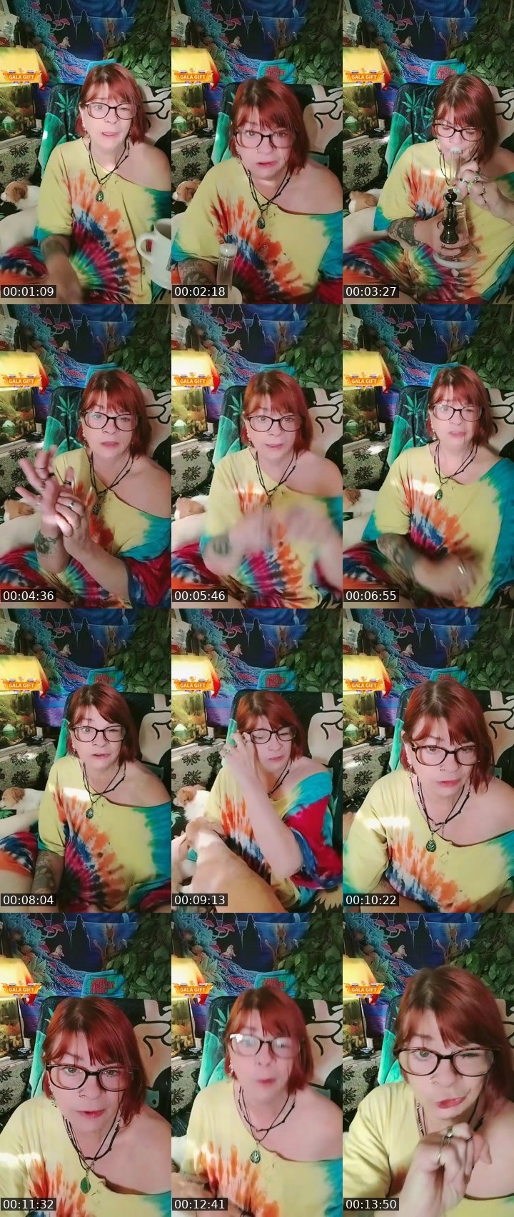 Contact-sheet preview of AmariZara🔵🌕's BuzzCast recording