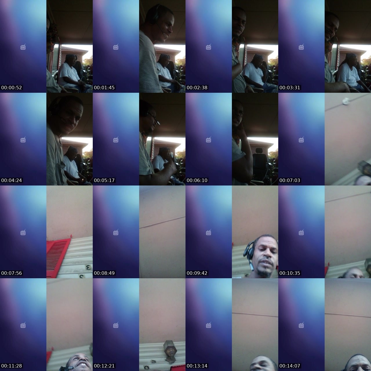 Contact-sheet preview of 🖕🏿IDGAF🖕🏿's BuzzCast recording