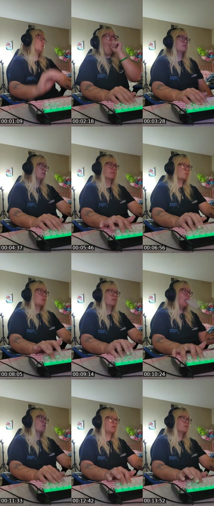 Contact-sheet preview of OF: Spooki's BuzzCast recording