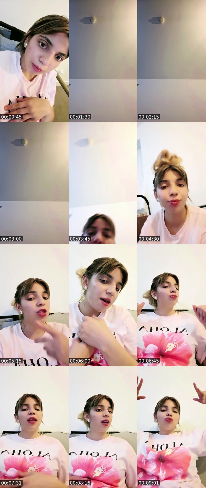 Contact-sheet preview of honest giraffe's BuzzCast recording
