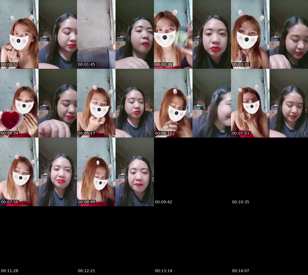 Contact-sheet preview of ⚜CRÅZY•SÖFÏ⚜'s BuzzCast recording