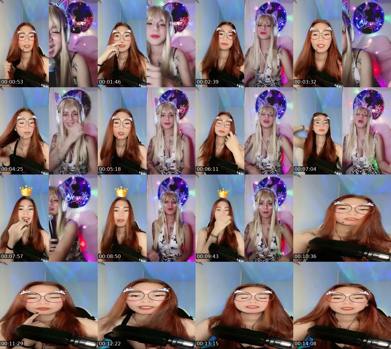 Contact-sheet preview of 🍃🍁ᕼᗩᖇᒪEY👸🏻's BuzzCast recording