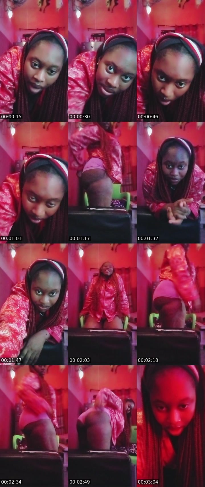 Contact-sheet preview of 💎Milkshake Queen's BuzzCast recording