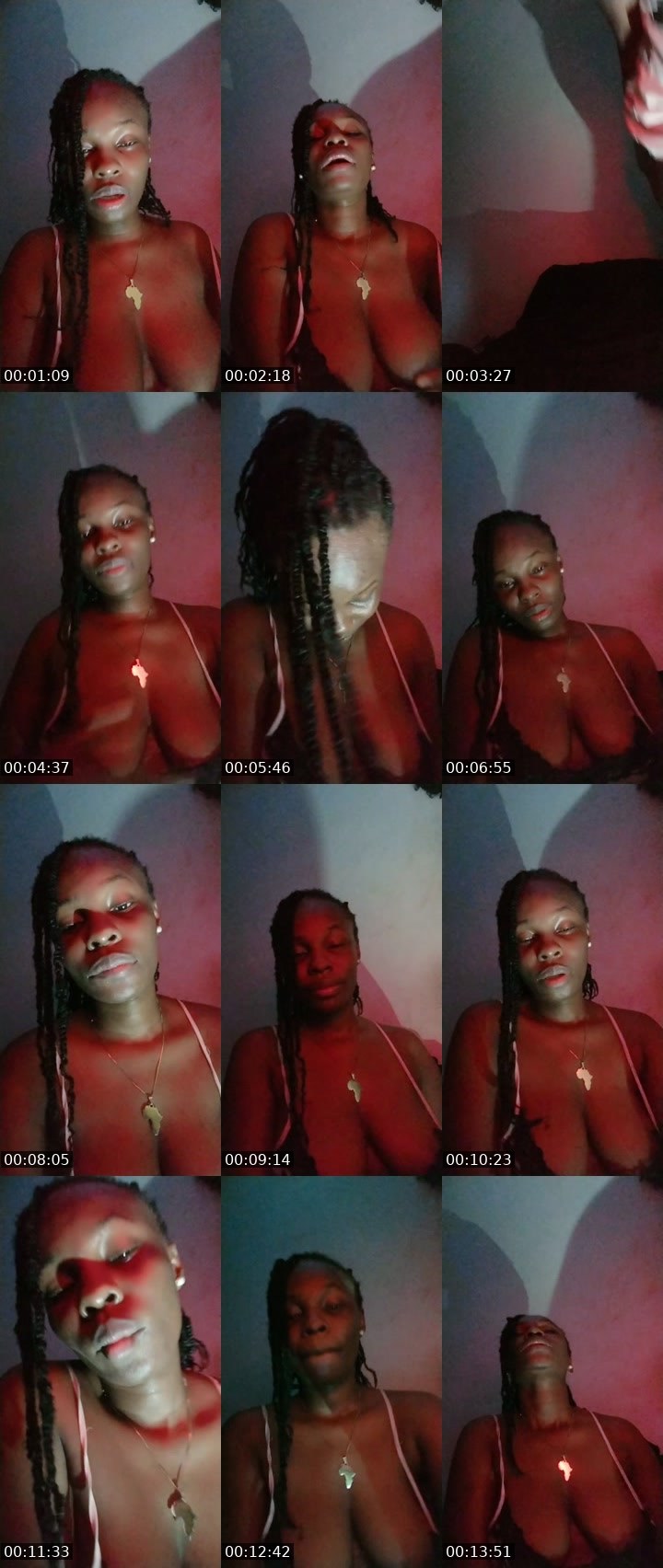 Contact-sheet preview of just b00b😈🥵💦👅's BuzzCast recording